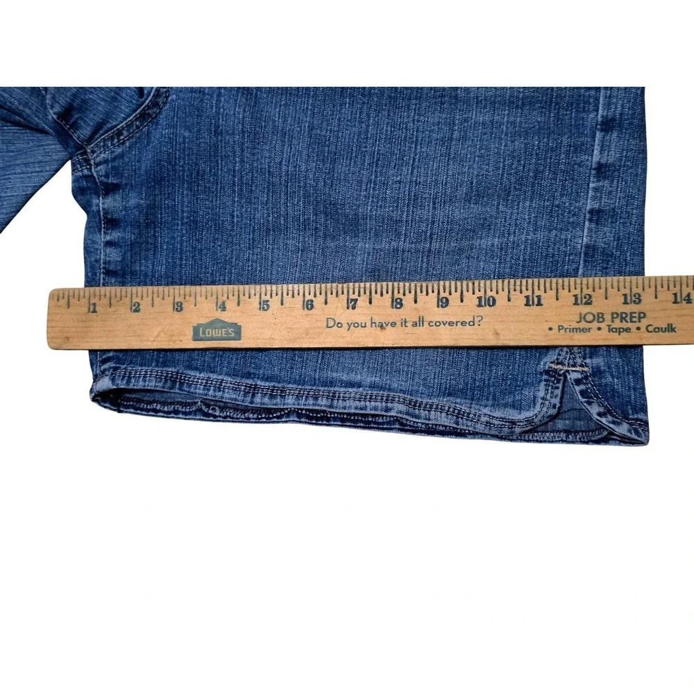 Gloria Vanderbilt Womens Perfect‎ Fit Denim Shorts Size 10 Blue  A1